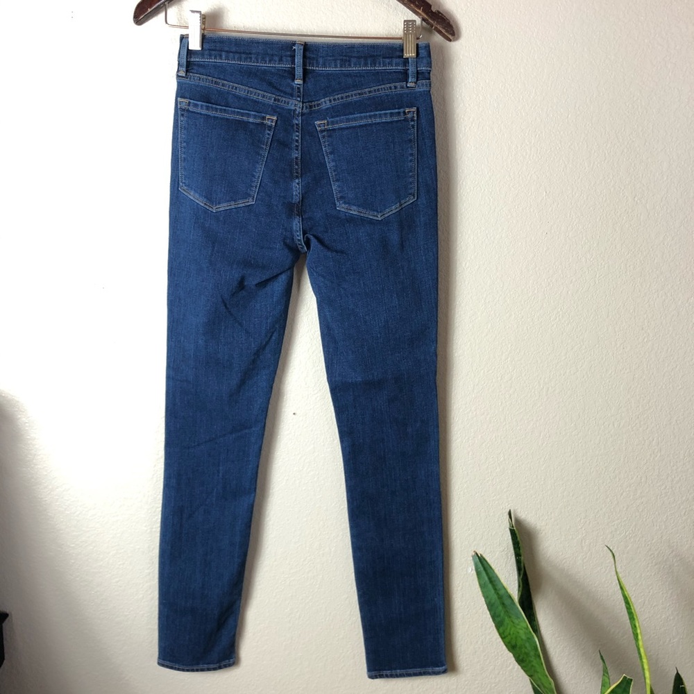 High Rise Juicy Couture Bedazzled Denim Skinny Jean - Picture 3 of 4